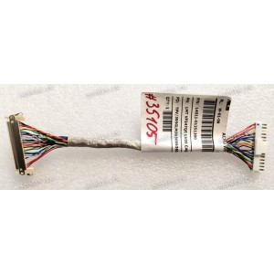 LCD LVDS шлейф мониторный 30 pin, шаг 1.0 mm, длина 155 mm Asus LCD Monitor VP247QG LVDS CABLE LMT TPV 395GLM3030X6360000 (14011-01251300) NEW original