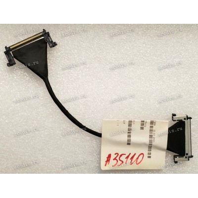 LCD LVDS шлейф мониторный 51 pin, шаг 0.5 mm, длина 168 mm (одинаковые разъёмы с обоих сторон) Asus PG27U LVDS CABLE 51P LMT QISDA 5K.3U710.001 (14011-01351900) NEW original