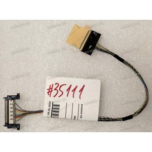 LCD LVDS шлейф мониторный 40 pin, шаг 0.5 mm, длина 230 mm Asus VT168N LVDS CABLE LMT TPV 395GLM4140D503COAX (14011-01650000) NEW original