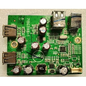 USB board NEC 22,0" 1680x1050 EA221WM (715G3146-1) Chip SMSC USB2514B D1034-A2P10