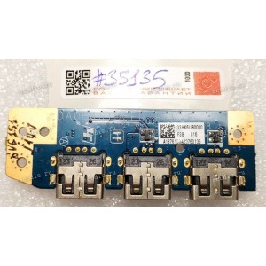 USB board Sony SVE151 (DA0HK6TB6F0 REV:F, 33HK6UB0000)