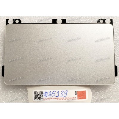 TouchPad Module Asus X330UA-2G (p/n: 90NB0JF3-R90010, 04060-01360000, DZ 13N1-5NP0111 REV:0A) with holder with light silver cover