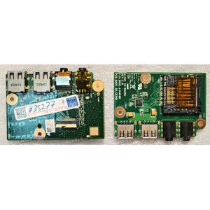 USB & VGA & Cardreader board Casper Nirvana A15, A15AY 15.6", DNS 0127914, 0127916, 0133836, 0142750, 0142780, 0142786, 0143198, 0144516, 0145148, 0147450, 0154711,  0157917, 0164775, Gigabyte Q2532, Q2532C, Q2532M, Q2532N, Q2542, Medion Akoy