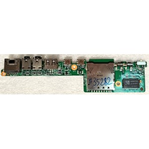USB & Audio & VGA & RJ-45 & Cardreader & botton board GigaByte S1081 (5CPACAR3R-00-11A) PAD CARD GC-PADGAR3 1.08 REV: 1.1