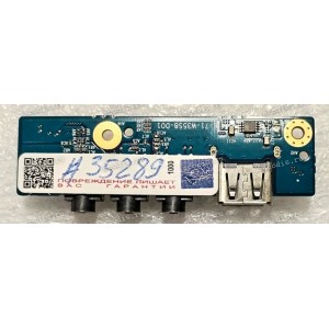 USB & Audio board Clevo W370ST W350ST, DNS W370ET 0170717, W370ST, GigaByte P27K, Sager W370ST (2ZR13-00403-C40S, 6-71-W35S8-D01, 6-43-W3700-022-11)
