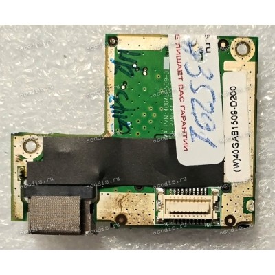 USB & Cardreader board GigaByte (2ZR07G-00122-A00, (W)40GAB1509-D200, 41-AB1509-D00C)