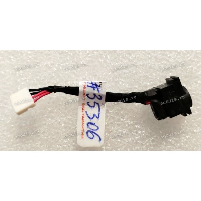 DC Jack Samsung NP520U4C, NP530U4C, NP535U4C + cable 50 mm + 4 pin