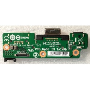 DC Jack board & VGA & eSATA Gigabyte P25, R2552 (5C2556WIDR-00-10A) GigaByte GC-2556WIO REV: 1.0