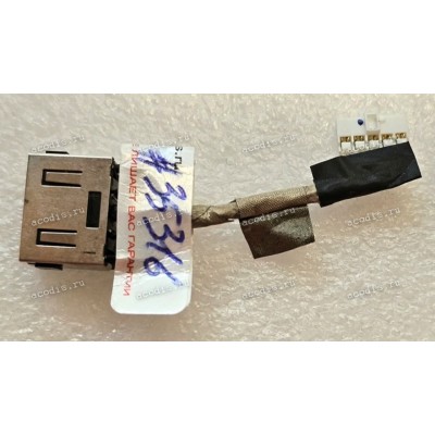 DC Jack Lenovo ThinkPad 11e 20G9S05K00 (Pentium 4405U) (p/n DD0LI8AD000) + cable 33 mm + 5 pin