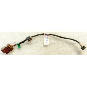 DC Jack HP ENVY 6-1031, SleekBook 4-1000, 6-1000, 6-1017cl 15.6", TPN-C102, TPN-C103, (p/n 686593-001, 698659-001, 698659-FD1, 698659-SD1) + cable 175 mm + 6 pin