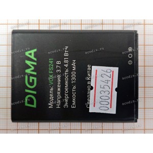 АКБ Digma Vox FS241 VT2001PL (SP34972, 3.7V 1300mAh 4.81Wh)