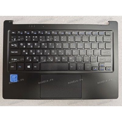 Keyboard Digma EVE 11 C422 ES1068EW + topcase 245-5-01 (Black/Matte/RUO)