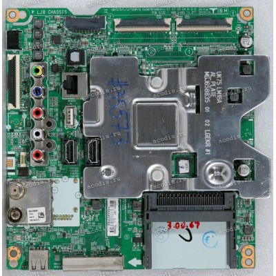 Mainboard LG 55UK6500 (EBT65238804, UB/C/D/L/J/T83P/Q EAX67872804(1.0), EBL61920301 TDJA-G601D, 84V07683-0007, RS84441FK8)