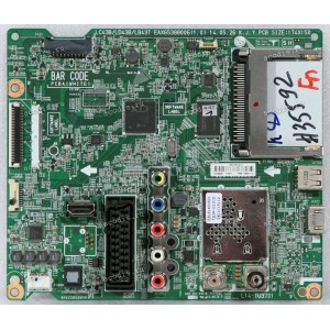 Mainboard LG 32LB5**V, 32LB561V, 32LB565V (EBU62356101, EBU62356102, LA43B/LD43B/LB43T EAX65388006(1.0), L14-TU3701, EBL61400501 TDJM-G101D, 4D2L00V0-0004, 521L008B-0004, 511L008S-0004)