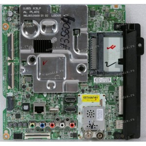 Mainboard LG 49UJ65**, 49UJ67**, 49UJ651V.ARU, 49UJ655V.ARU, 49UJ651V-ZA.BRUYLDU, 49UJ655V-ZC.BRUYLDU, 49UJ670V.ARU, 49UJ675V.ARU, 49UJ670V-ZD.BRUYLDU, 49UJ675V-ZC.BRUYLDU (EBT64561703, EBT64567401, LJ7 CHASSIS UB/C/D/E/T74P EAX67133403(1.1), EBL61841001 