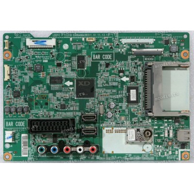 Mainboard LG 32LS3500, 32LS3510, 32LS3590 (EBR75097905, G4_L_TU123 LD21C / LC21B EAX64664903(1.0), EBL61060001 TDSS-G101D, SAA35916735, SAA35948814) Chips LG XD ENGINE LGE2111A-T8, Samsung K4B1G1646G-BCK0 *2