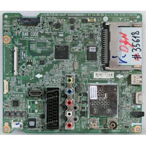 Mainboard LG 32LB561V, 42LB620V ? (EBU62356101, LC43B/LD43B/LB43T EAX65388006 (1.0), L14-TU3701, EBL61400501 TDJM-G101D, 4D2L007E-0001) Chips LG XD ENGINE LGE2134, Toshiba TC58NVG0S3…., TAS5733
