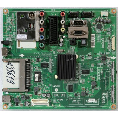 Mainboard LG 42LK551 (EBR74015307, L*01U (* : A, B, C, D, J, L, T) EAX64290501 (0), EBL60721201 TDTJ-S001D, SAA35246030, SAA34419933, SAA35408718) Chips Hynix H5TQ1G63DFR-H9C *3, F0514A, NTP-7100