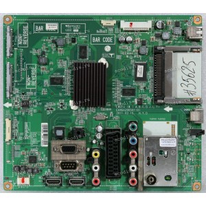 Mainboard LG 42LW4500 (EBR73156239, L*01U (* : A, B, C, D, J, L, T) EAX64290501 (0), EBL60721201 TDTJ-S001D, SAA35246029, SAA35388616, SAA35732401, SAA34419933) Chips Hynix H4TQ1G63DFR-H9C *3