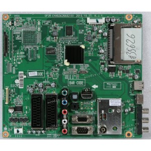 Mainboard LG 42PT250-ZA (EBR72942917, GP2R EAX63426602(0), EBL60721201 TDTJ-S001D, EAN35669102, SAA35869408, SAA35200519, SAA3869408) Chips Nanya NT5CB64M16DP-CF *2