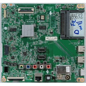 Mainboard LG 43LJ62* (EBT64625201, LD75M/LD75H EAX67129604, EBL61840901 TDJA-G501D, 8A2L003Z-0002) Chips SEC K4B4G1646E-BCNB *2, DTA2010M, 100GEA