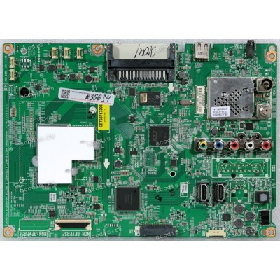 Mainboard LG 43UF670V, 55UF670V, 49UF670V (EBT63757303, LA54H/54J & LB54H/54J & LC54H & LD54H/54J & LJ54H & LT54H EAX66054604(1.0), NC4 L TU245, EBL61560001 TDJM-G301D) Chips LG XD ENGINE LGE2134, SKhynix H27U1G8F...., Panasonic MN8647