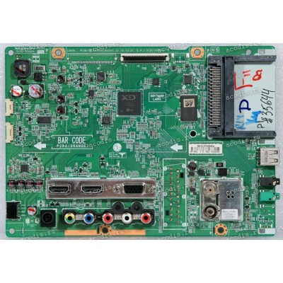 Mainboard LG 24MT58VF (EBU63641402, LD60A, MT58/48 EAX66873503(1.2), EBL61741401 TDJA-G301D, 682M003W-0002) Chips LG XD ENGINE LGE6351, Toshiba TC58NVG0S….