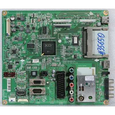 Mainboard LG 26LD350 (EBR65979056, EBR72642704, LD01B EAX61354204(0), EBL60721201 TDTJ-S001D, SAA34907920) Chip LG XD ENGINE LGE101DB-LF-T