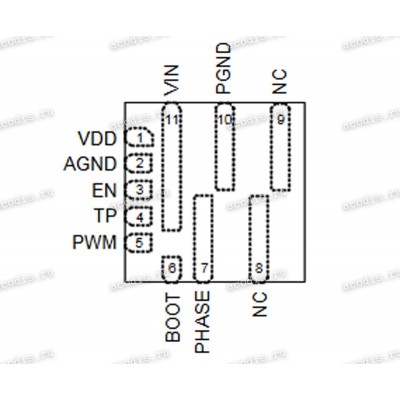 Микросхема RichTek RT9680AGQUF (93=AG, 93=xx, 93 = xx, 93=**, 93=%%)