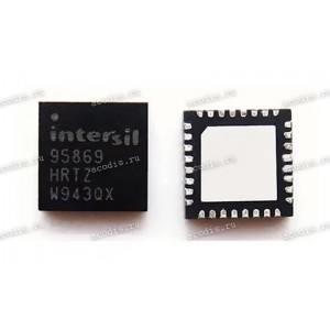 Микросхема Intersil ISL95869HRTZ-T, 95869 HRTZ QFN 33P QCI AL095869000 (Asus p/n: 06018-01140500)