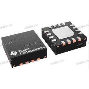 Микросхема Texas Instruments TLV62090RGTR (SBV, SBW) QFN-16 3A High Efficient Synchronous Step Down Converter with DCS Control