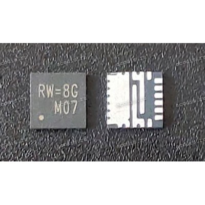Микросхема RichTek RT6338B, RT6338BGQUF (RW=AH, RW=xx, RW=%%) 3.3v Switching Voltage Regulators 8A, 23V Synchronous Step-Down Converter with 3.3V/5V LDO