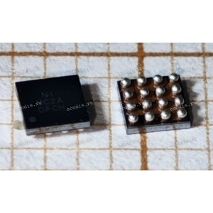 Микросхема Kinetic KTS1690A, KTS1690AEGAA-TA WLCSP44-16 (NI MC2A DCBG, NIxxyyzzzz) USB VBUS ISOURCE Load Switch with Current Limit Control