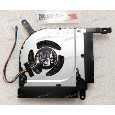 Кулер Asus FX506HM (p/n: 13NR0750T02011, DFS5K221153718 EP) FPD7 DC 5V0.5A THERMAL GPU MQ FAN 4pin