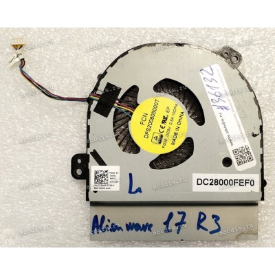 Кулер Dell AlienWare 17 R3 левый (07740Y, 5BO-0006-A00, DC28000FEF0) original