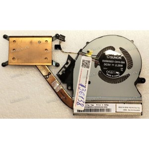 Сист.охл. Lenovo ThinkPad 11e 20G9S05K00 (Pentium 4405U) (3FLI8TMVL00, 01AV754, 8SSH40K84425S, SUNON EG50050S1-C910-S9A)