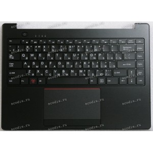Keyboard Гравитон Н14И-ТП, Machenike 14, ThundeRobot 14, XN23-140P + topcase чёрная в чёрном топкейсе с тачпадом и колонками БЕЗ подсветки (AMR12869-PCT1366U-X6) русифицированная original