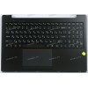 Keyboard Гравитон Н15И-ТП + topcase чёрная в чёрном топкейсе с тачпадом и колонками, с подсветкой (AMR12869-PCT1366U-X6) русифицированная original возможно так-же Гравитон Н15И-К2, ICL RAYbook Si1514, Si1512, Machenike 15, Rikor R-N-H-CPU-D-M-PSU-C, Thund Keyboard Гравитон Н15И-ТП + topcase чёрная в чёрном топкейсе с тачпадом и колонками, с подсветкой (AMR12869-PCT1366U-X6) русифицированная original возможно так-же Гравитон Н15И-К2, ICL RAYbook Si1514, Si1512, Machenike 15, Rikor R-N-H-CPU-D-M-PSU-C, Thund
