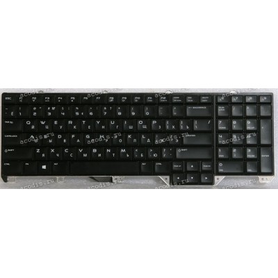 Keyboard Dell AlienWare 17 R3 (0V29DK, PK1318F1A05, NSK-LC1BC 0R, 4B+N9A03.031, 4H+N9A0M.10A)