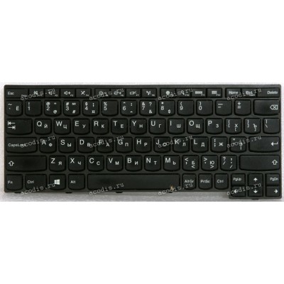 Keyboard Lenovo ThinkPad 11e 20G9S05K00 (Pentium 4405U) чёрная (SN20L08523, 65M0078, 01AW030, MO-863SU, AELI8701110, MP-13S83SU-9201)