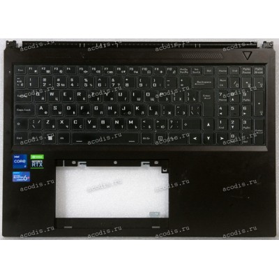 Keyboard Machenike S16 чёрный матовый, русифицированная (6-39-NP602-P18-01A, 6-78-NP60PNPHM2-010)+Topcase