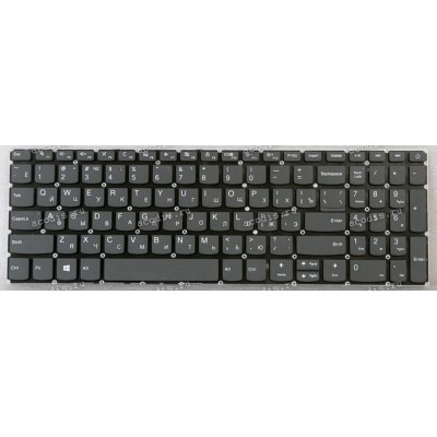 Keyboard Lenovo IdeaPad 320-15ABR 520-15IKB, чёрная матовая русифицированная (VB-058751)