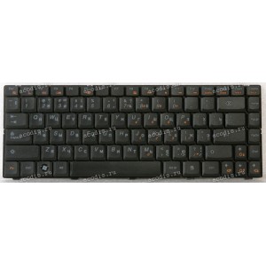 Keyboard Lenovo G570 G575 V570 Z570 Z560 чёрная русифицированная (25200969, V-117020KS1-RU)