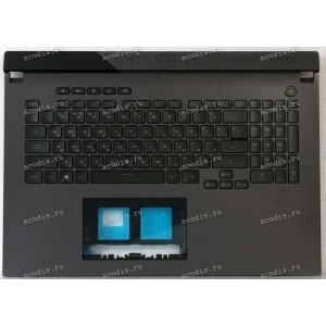 Keyboard Asus G713QM-1F чёрая матовая, русифицированная (90NR05C2-R31RU0, 13NR05C2506011-3)+Topcase
