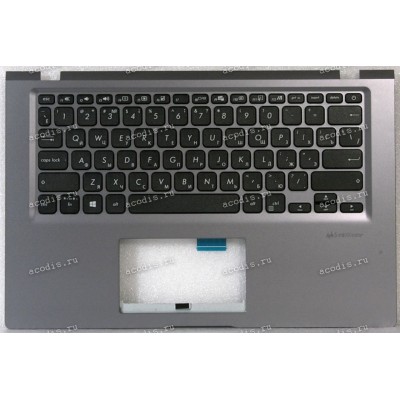 Keyboard Asus X415EA-1G серая матовая, русифицированная (90NB0TT2-R33RU0, 13N1-CFA0T01)+Topcase