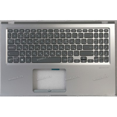 Keyboard Asus X515DA-1S серая матовая, русифицированная (90NB0T42-R38RU0, 13N1-CEA0Z01)+Topcase