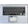 Keyboard Asus TP412FAC-1B светлый серо-голубой русифицированный (90NB0N32-R32RU0)+Topcase