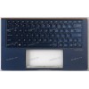 Keyboard Asus UX334FA-3B синяя нерусифицированная (90NB0MX3-R31US0, 13N1-96A0F11, OKNB0-162EUS00)+Topcase