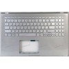 Keyboard Asus X509FA-1S серебристая русифицированная (90NB0MZ1-R34RU1, 39XKRTAJN30, 13NB0MZ1P04014-3)+Topcase
