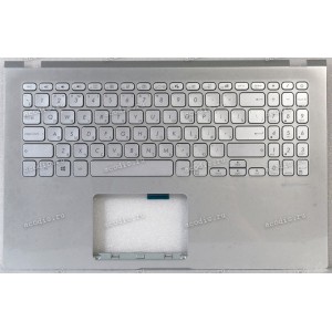 Keyboard Asus X509FA-1S серебристая русифицированная (90NB0MZ1-R34RU1, 39XKRTAJN30, 13NB0MZ1P04014-3)+Topcase